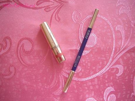 Haul Kiko: Lavish Oriental. Unlimited Lipstick Dark Salmon&Smoky; Eyes Pencil Violet Indigo