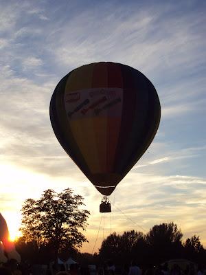 Una mongolfiera a forma di mucca!