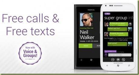 ViberWindowsPhone thumb Novità Viber per Windows Phone