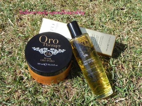 Oro Therapy 24k by Fanola - Fluido e maschera capelli  Oro Puro...per capelli splendenti come l'oro!