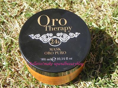 Oro Therapy 24k by Fanola - Fluido e maschera capelli  Oro Puro...per capelli splendenti come l'oro!