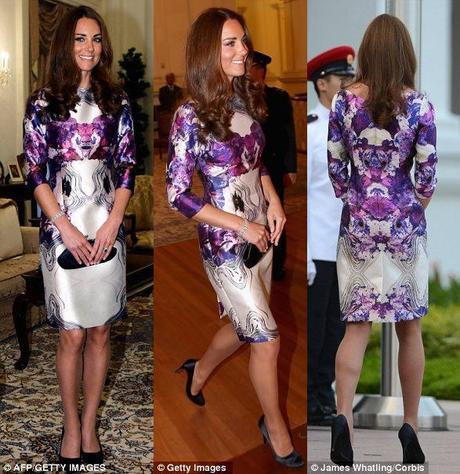 FASHION ICON | Kate Middleton sceglie Prabal Gurung per la prima serata del tour asiatico