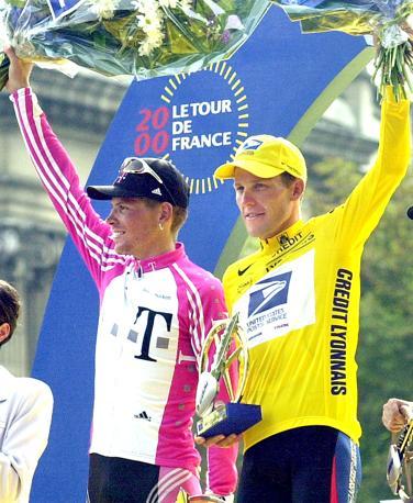 I podi dei 7 Tour de France di LANCE ARMSTRONG