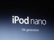 Presentato nuovo iPod Nano generazione