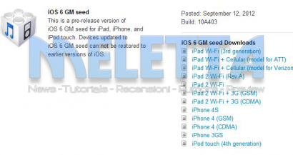 ios6gm 410x217 iOS 6 GM disponibile per gli sviluppatori iOS 6 