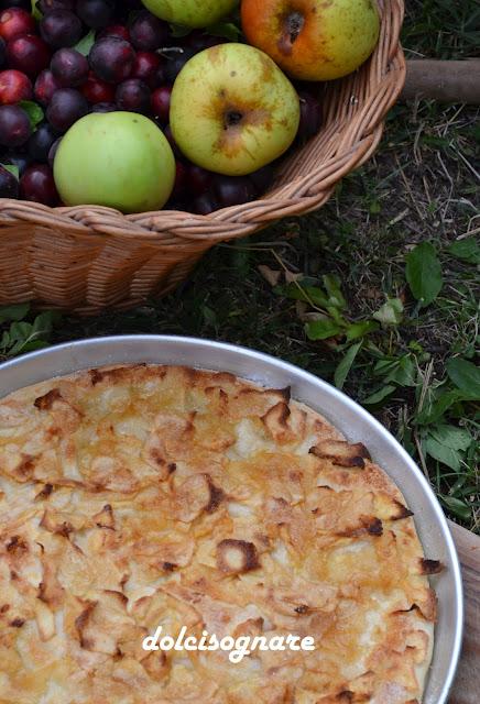 Focaccia con le mele