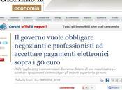 L'Italia appresta eliminare contante?