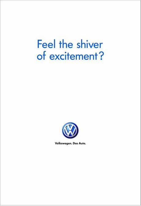 Annuncio Interattivo Volkswagen Prove Tecniche di Innovazione sulla Carta