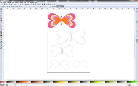Il risultato finale in Inkscape