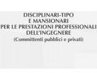 Centro studi mansionari tipo prestazioni professionali dell’ingegnere