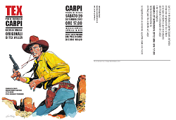 Anche Tex in aiuto del Teatro di Carpi