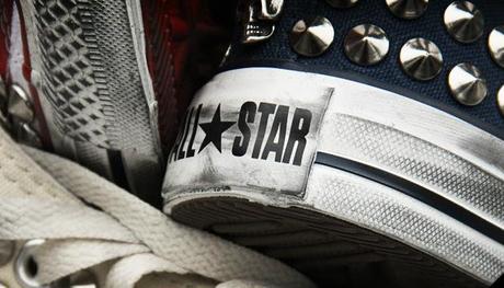 muffin scarpe converse borchie shopping online