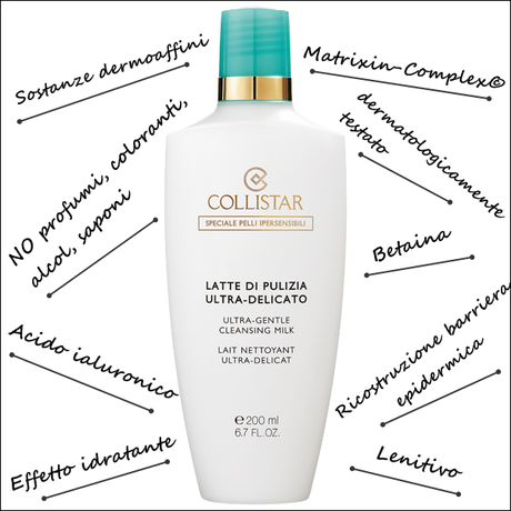 Beauty tips: Collistar Latte di Pulizia Ultra-Delicato