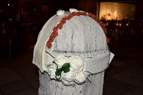 Arte Knit: Crowdknitting, yarnbombing made in Italy