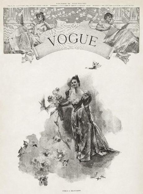 First Issue of Vogue US December 17, 1892