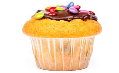 Merena Scuola fatta in casa: Muffin Semplici con Smarties 