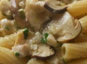 Rigatoni alla gallinella funghi porcini