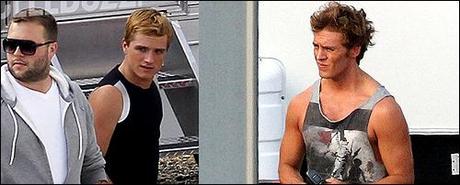 Hunger Games: La Ragazza di Fuoco Sam Clafin e Josh Hutcherson