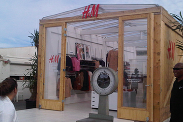 H&M; AT THE BEACH