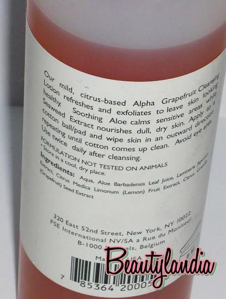 MARIO BADESCU - Recensione Alpha Grapefruit Cleansing Lotion -