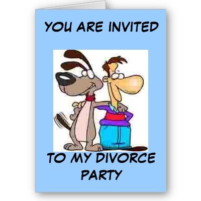 “Divorce party” favorevoli o contrari?