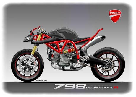 Design Corner - Ducati 798 Desmosport R by Oberdan Bezzi