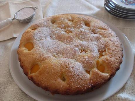 torta di frolla montata alle albicocche e ben tornata a me!