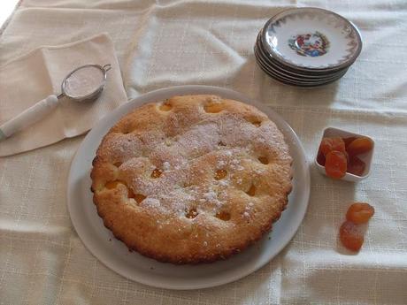 torta di frolla montata alle albicocche e ben tornata a me!