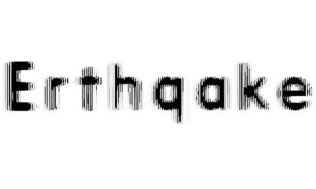 erthquake font free