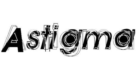 astigma free font blur