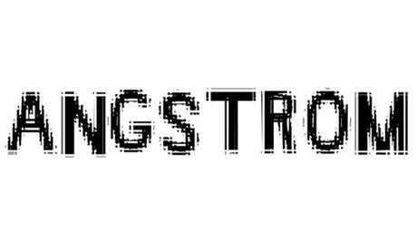 angstrom free blur font