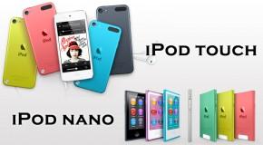 iPod touch e iPod nano