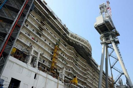 ROYAL PRINCESS: FOTO DAL CANTIERE