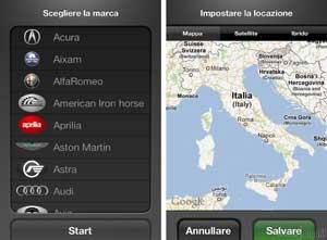 Parchegio+ per ritrovare l'auto con l'iPhone