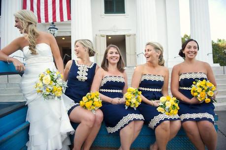 Yellow&blue; wedding inspiartion - Modern Weddind *4