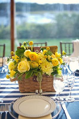 Yellow&blue; wedding inspiartion - Modern Weddind *4