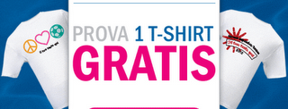 GRATIS T-Shirt Maglietta personalizzata e portachiavi da Vistaprint