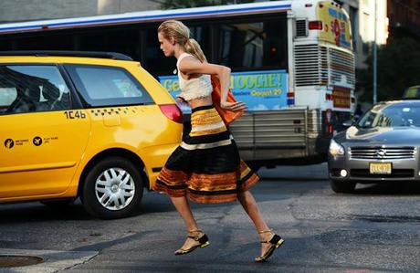 New York Fashion week street style