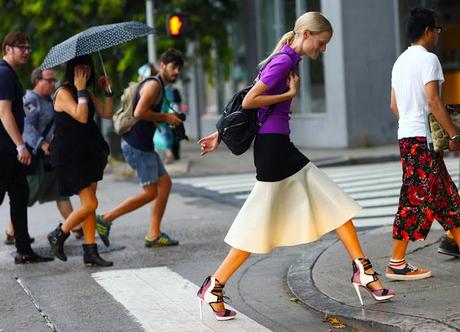 New York Fashion week street style