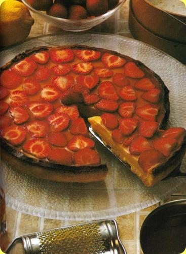 crostata di fragole