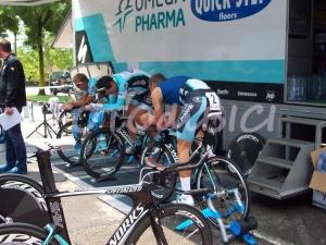 Omega Pharma Quick Step d’oro nella cronosquadre