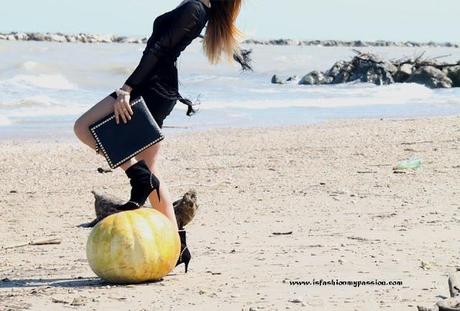 Rock studded photo shoot on the beach