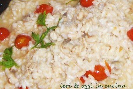 risotto allo sgombro