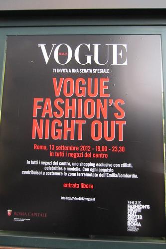VFNO – Vogue Fahion’s Night Out Roma 2012