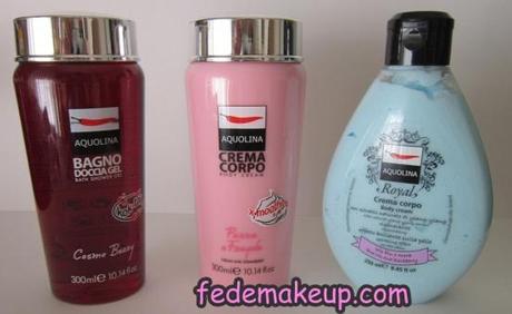 Review Aquolina e Pink Sugar Creme Gorpo e Gel Doccia