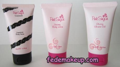 Review Aquolina e Pink Sugar Creme Gorpo e Gel Doccia