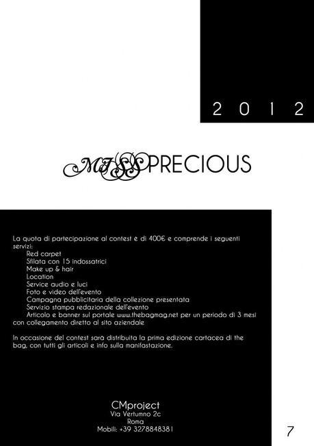 Cm Project Contest: Miss Precious