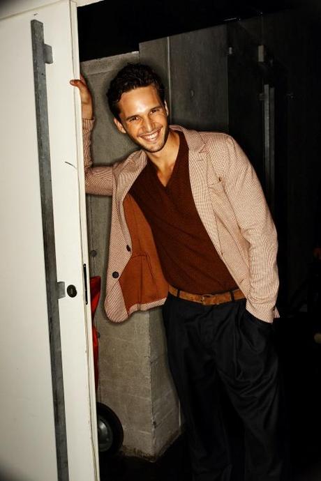 DEJAN OBRADOVIC per GIORGIO ARMANI SS2013 - BACKSTAGE - INDEPENDENT MEN 