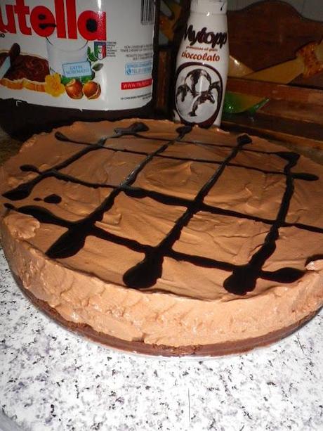 Cheesecake alla nutella