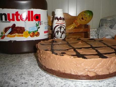 Cheesecake alla nutella